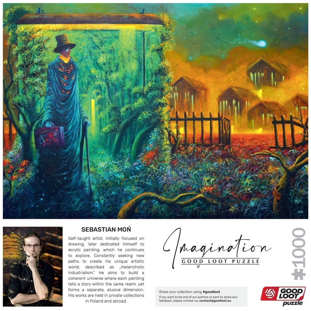 Product image Imagination Series Puzzle Sebastian Mon Stationary Traveller II (1000 pieces)