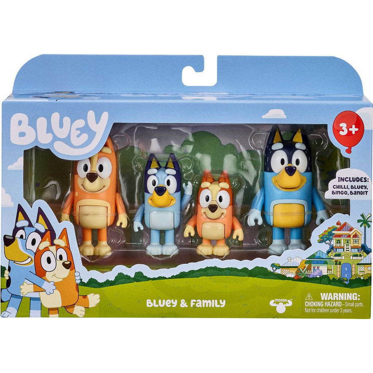 Product image Bluey: Family 4 Piece Figure Set