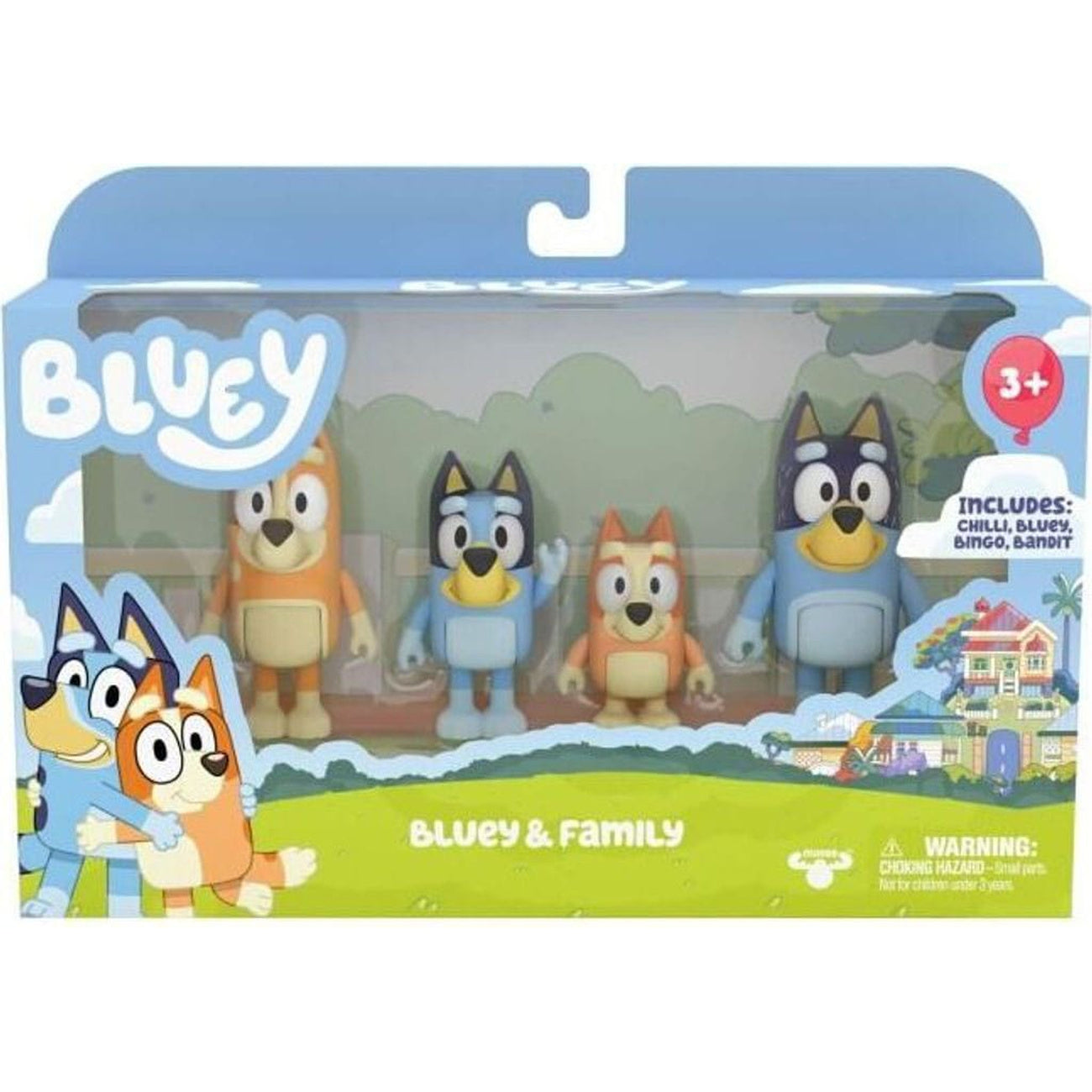 Product image Bluey: Family 4 Piece Figure Set