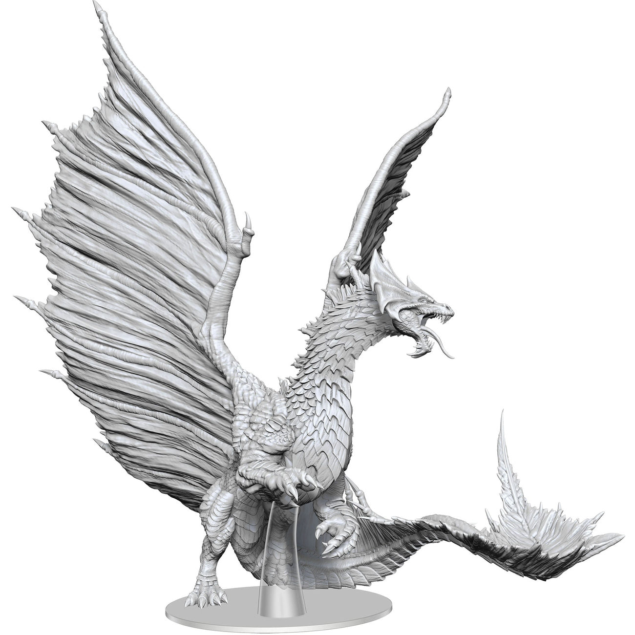 Product image Dungeons & Dragons Frameworks Miniature Kit Adult Brass Dragon