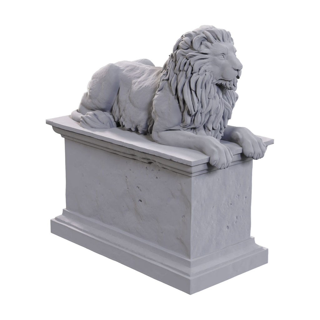 Product image WizKids Deep Cuts Miniatures unpainted 2-pack Stone Lion