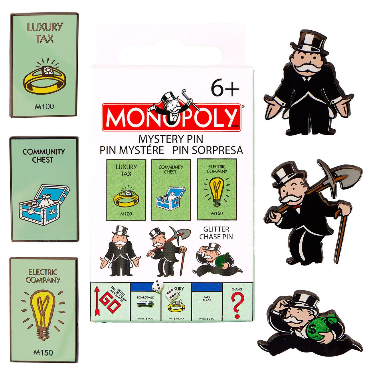 Product image Hasbro by Loungefly Enamel Pins Blind Box 90th Anniversary Assortment (12)