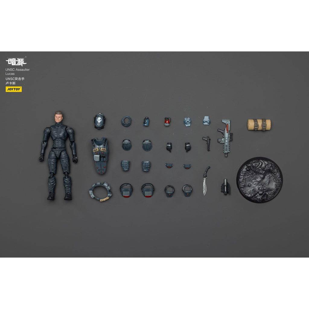 Product image UNSC Dark Source Action Figure Assaulter Lucas 7 cm
