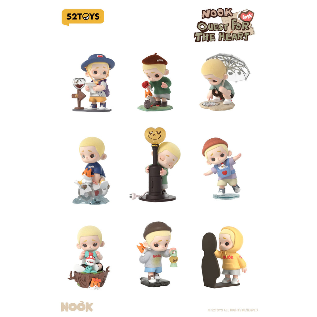 Product image Nook Blind Box Figure Assortment Quest for the Heart 9 cm (8)