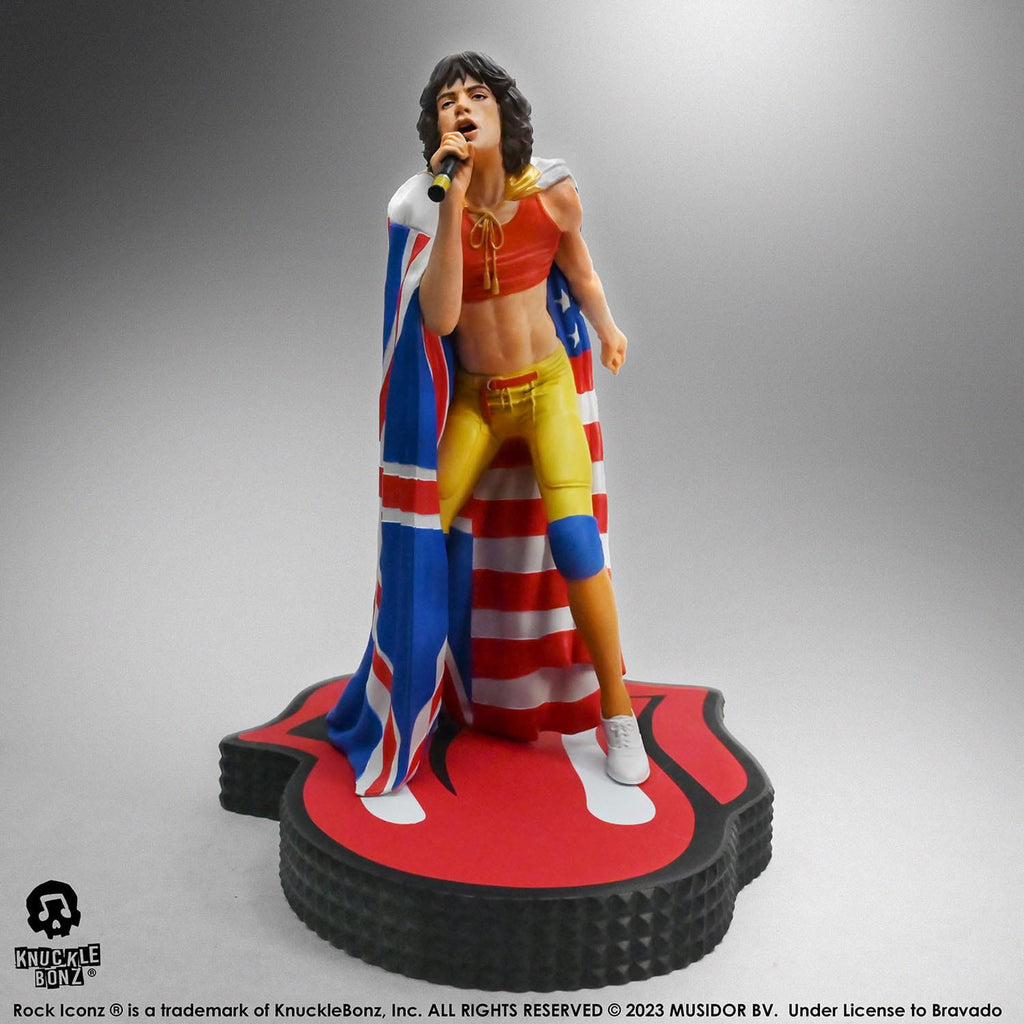 Product image The Rolling Stones Rock Iconz Statue Mick Jagger (Tattoo You Tour 1981) 22 cm