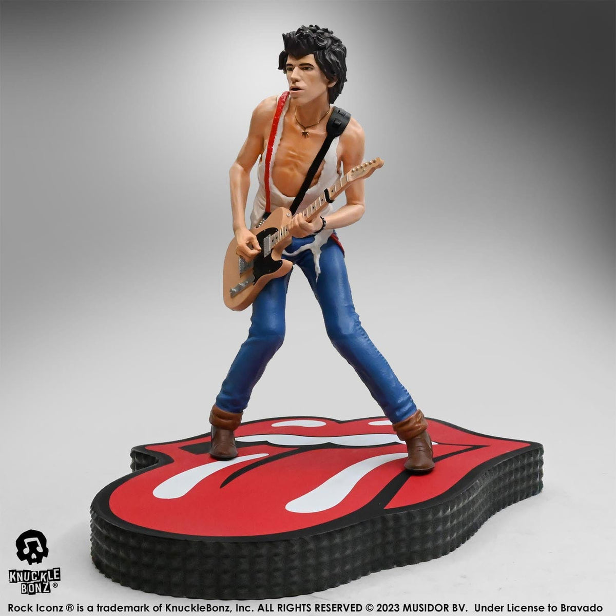 Product image The Rolling Stones Rock Iconz Statue Keith Richards (Tattoo You Tour 1981) 22 cm