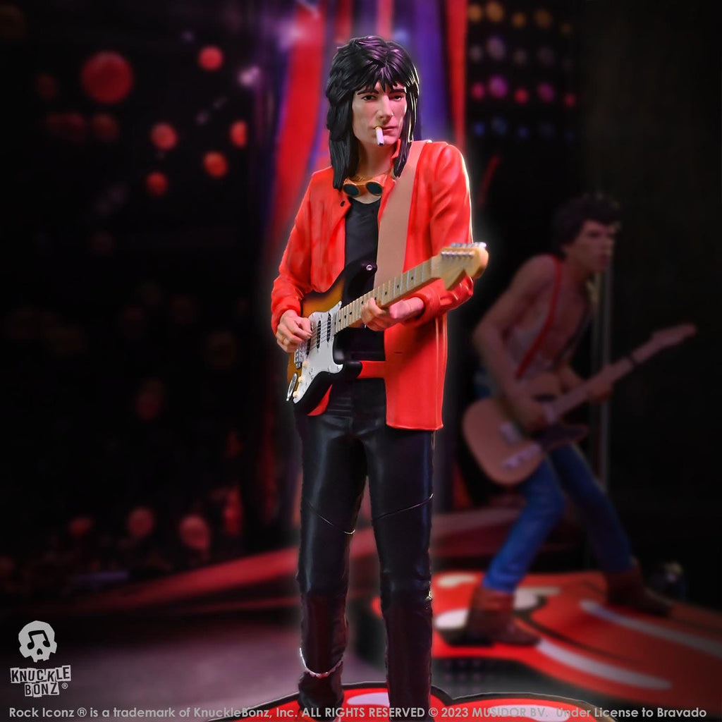 Product image The Rolling Stones Rock Iconz Statue Ronnie Wood (Tattoo You Tour 1981) 22 cm