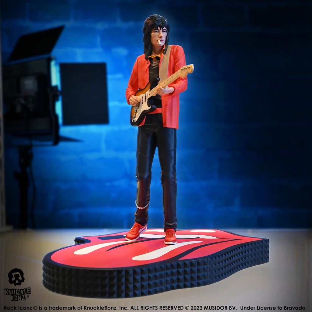 Product image The Rolling Stones Rock Iconz Statue Ronnie Wood (Tattoo You Tour 1981) 22 cm