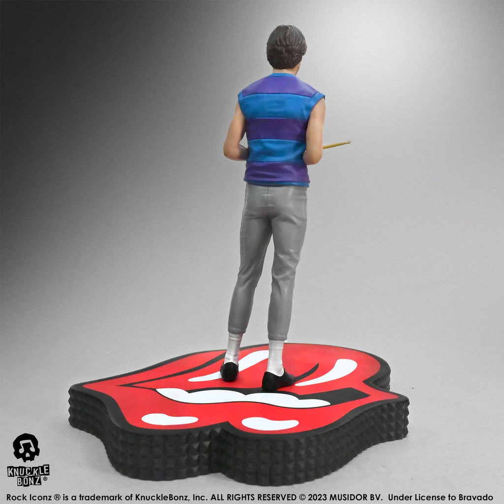 Product image The Rolling Stones Rock Iconz Statue Charlie Watts (Tattoo You Tour 1981) 22 cm