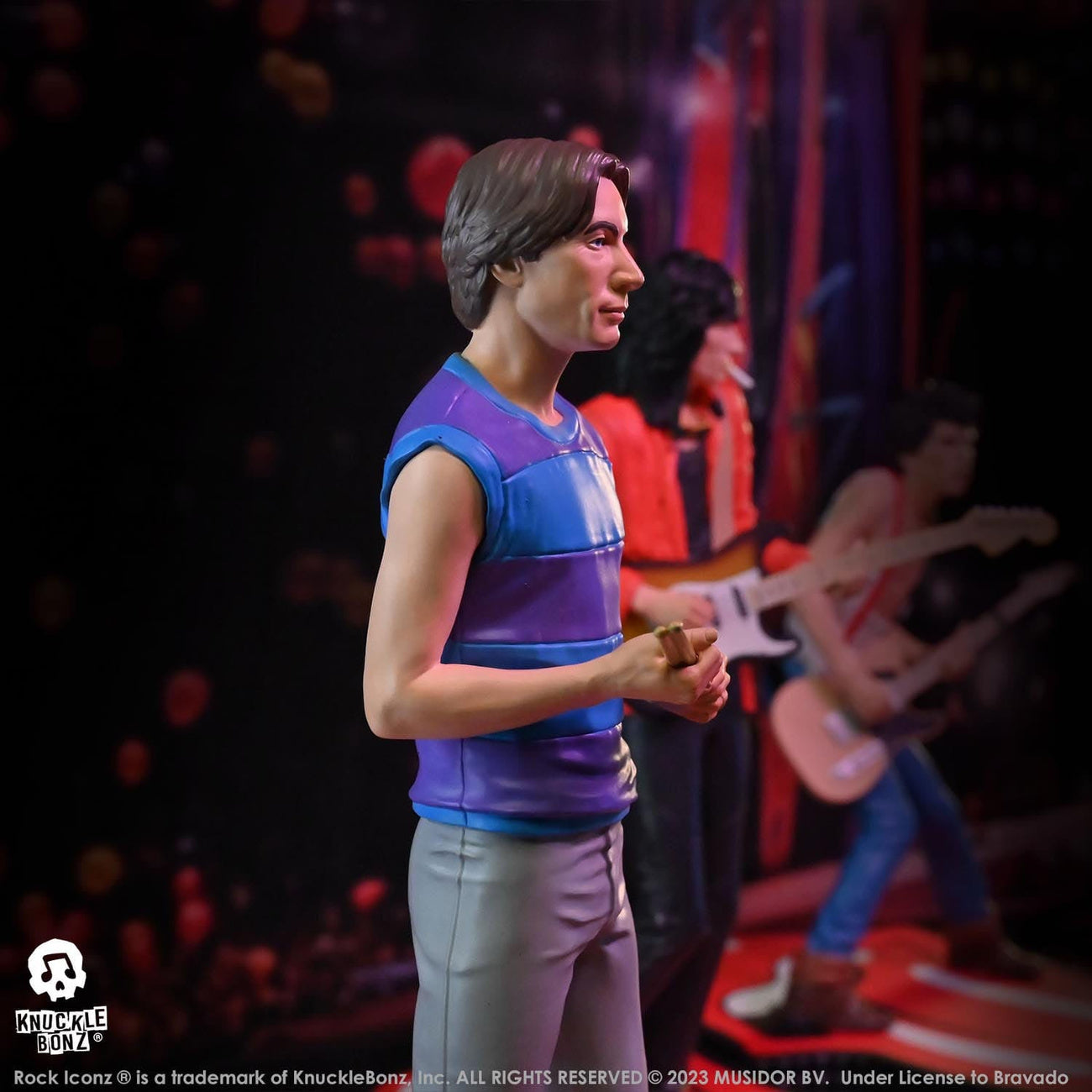 Product image The Rolling Stones Rock Iconz Statue Charlie Watts (Tattoo You Tour 1981) 22 cm
