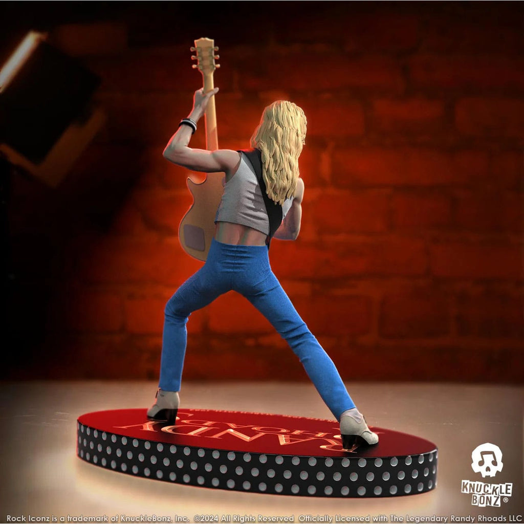 Product image Randy Rhoads IV Rock Iconz Statue The Early Years Blue Version 24 cm