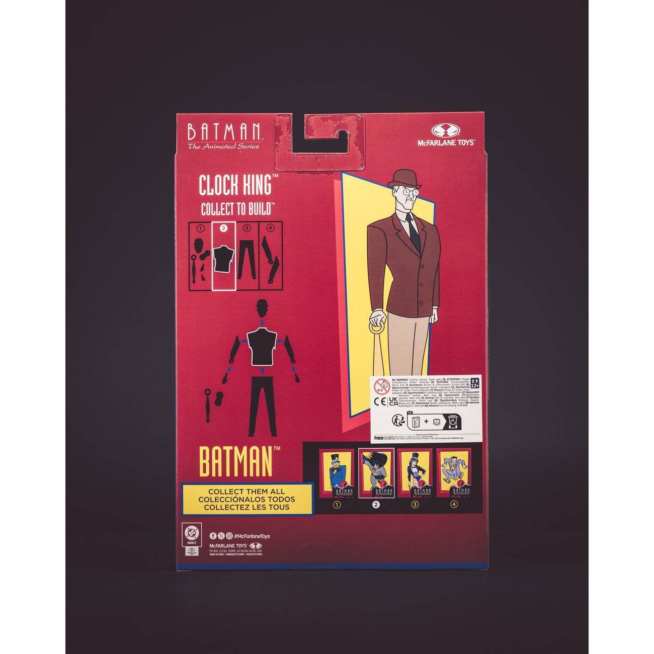 Product image Batman: The Animated Series DC Direct Build-A Action Figure Wave 7 Batman (Alternate Expressions) (Platinum Edition) 15 cm