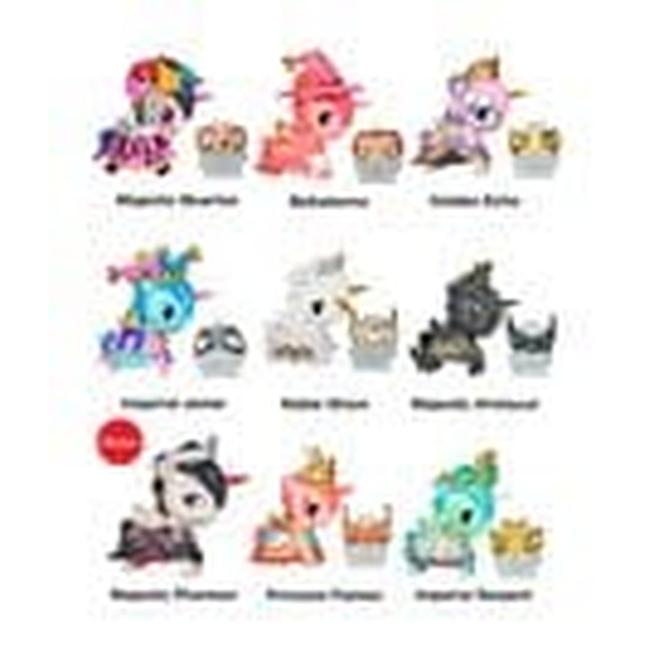 Product image Unicorno Blind Box Figure Assortment Masquerade 7 cm (8)