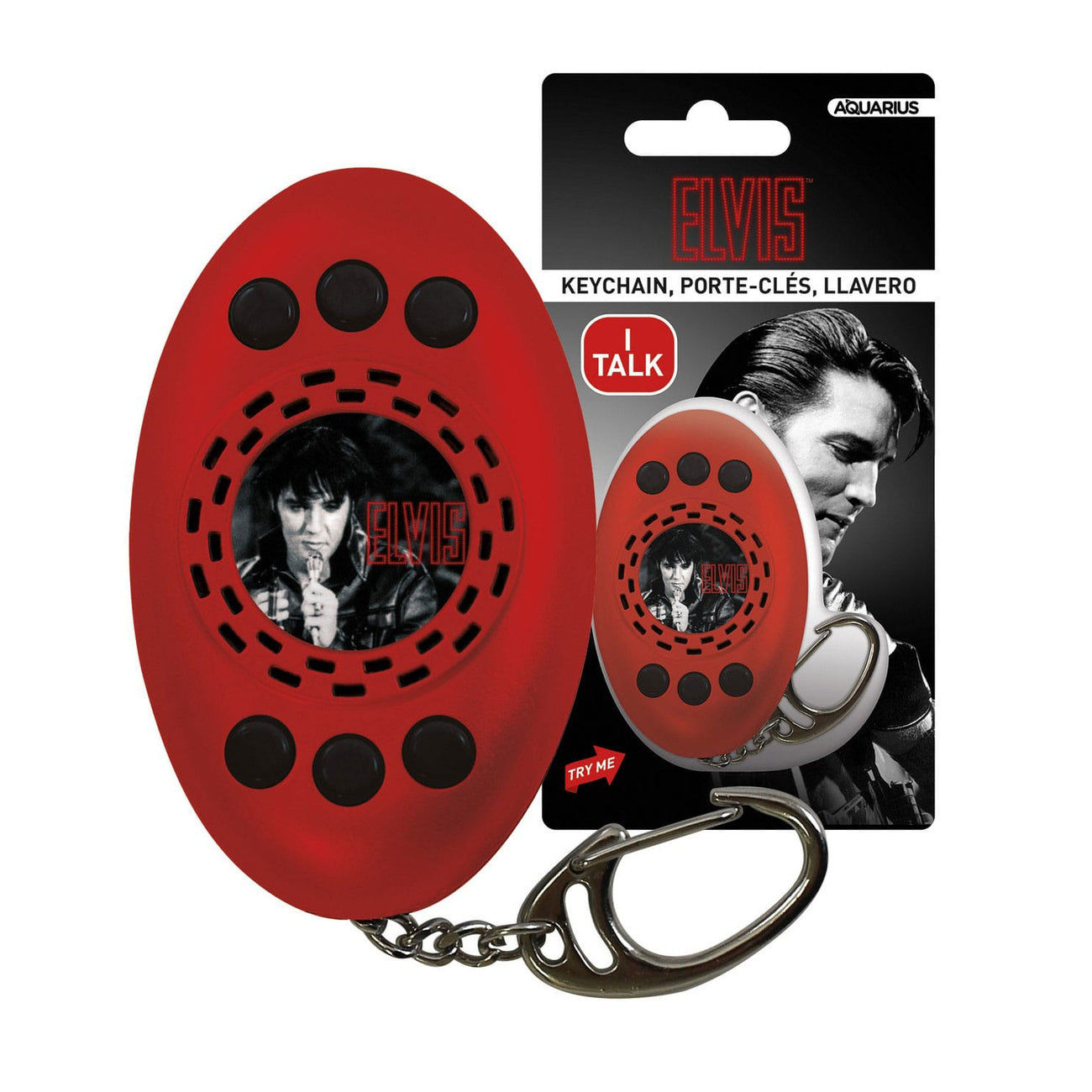 Product image Elvis: SQUAWKey Talking Keychain