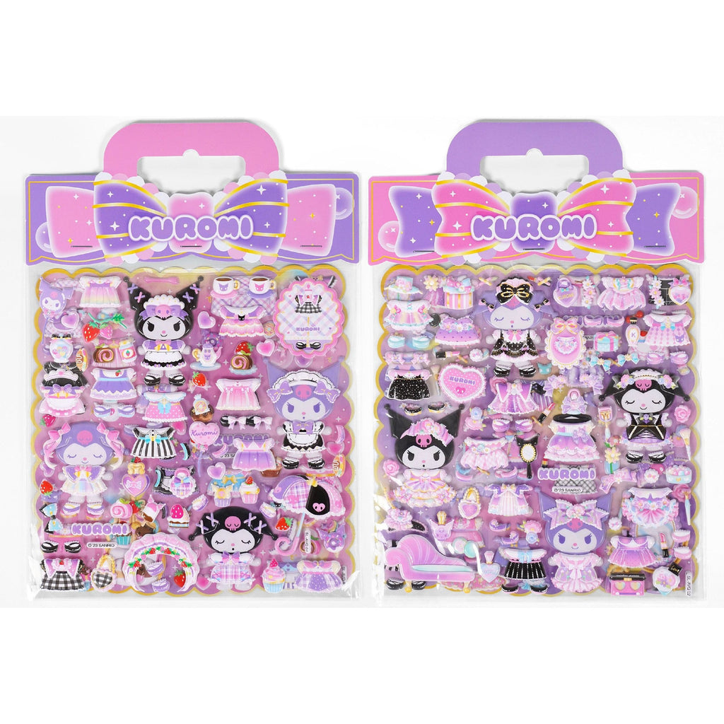 Product image Hello Kitty and Friends Stickers Kuromi Puffy Assortment (10)