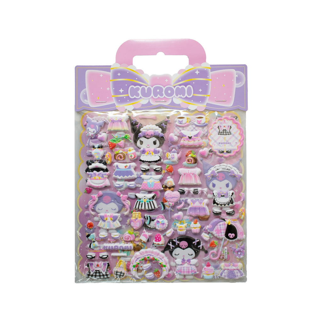 Product image Hello Kitty and Friends Stickers Kuromi Puffy Assortment (10)