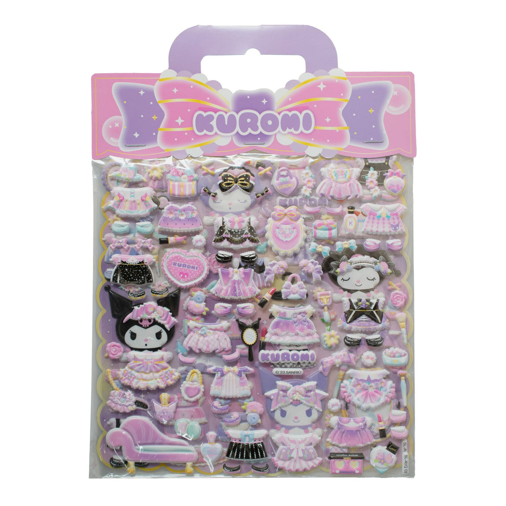 Product image Hello Kitty and Friends Stickers Kuromi Puffy Assortment (10)
