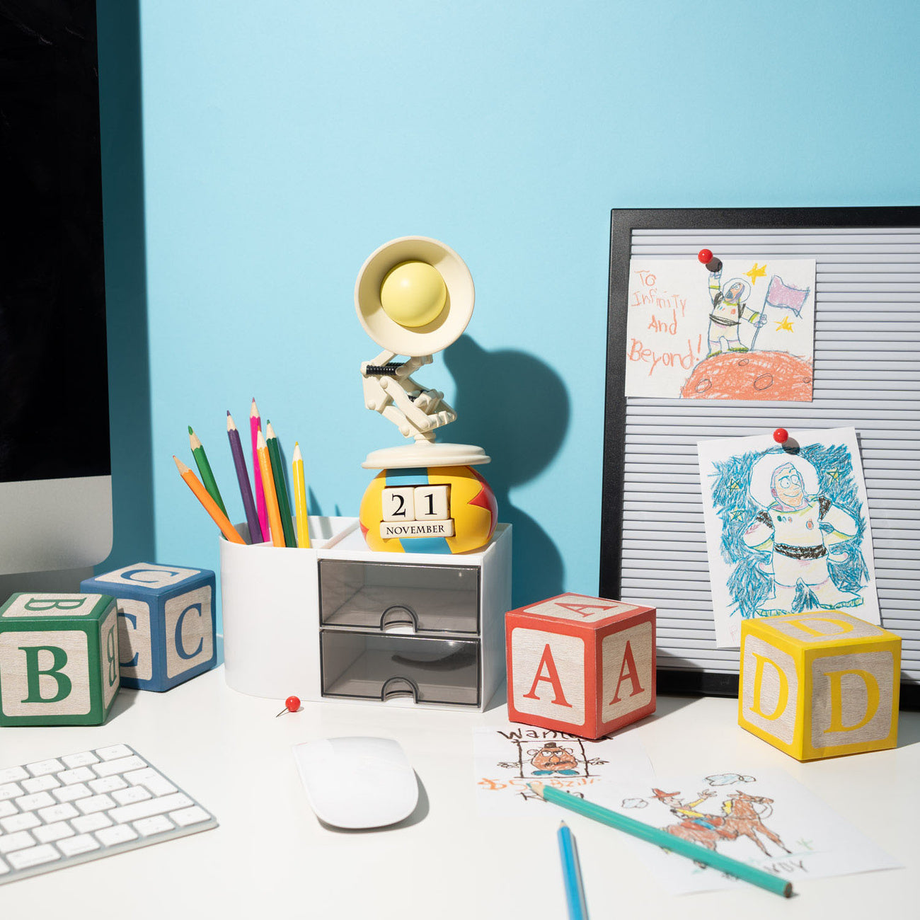 Product image Pixar 3D Perpetual Calendar The Little Lamp