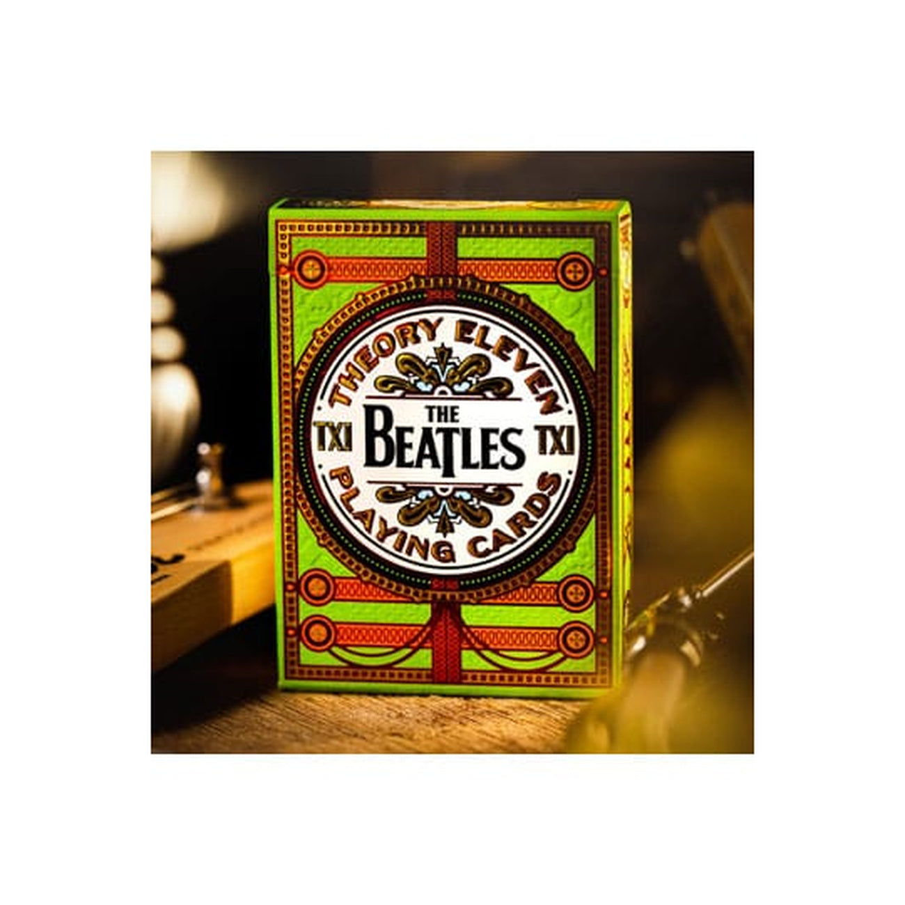 Product image The Beatles Playing Cards Green Version
