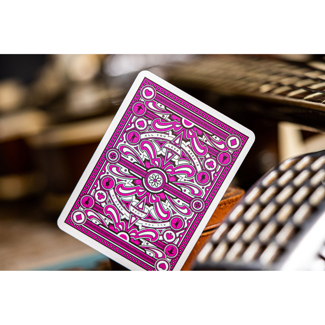 Product image The Beatles Playing Cards Pink Version