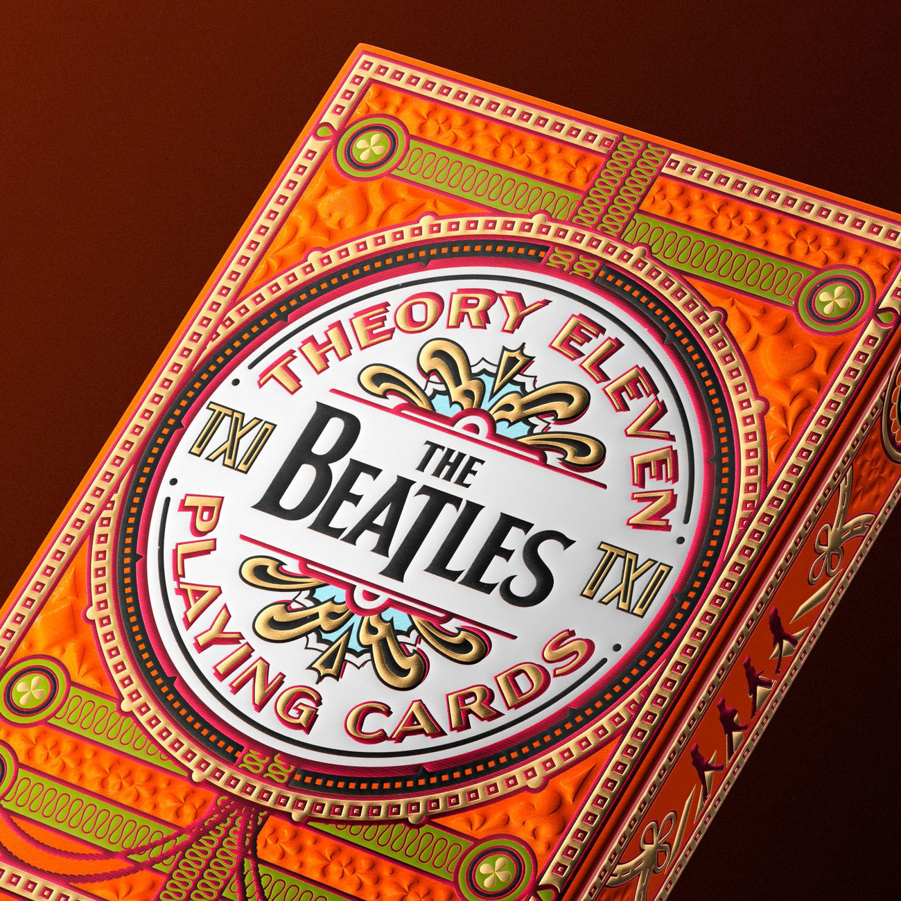 Product image The Beatles Playing Cards Orange Version