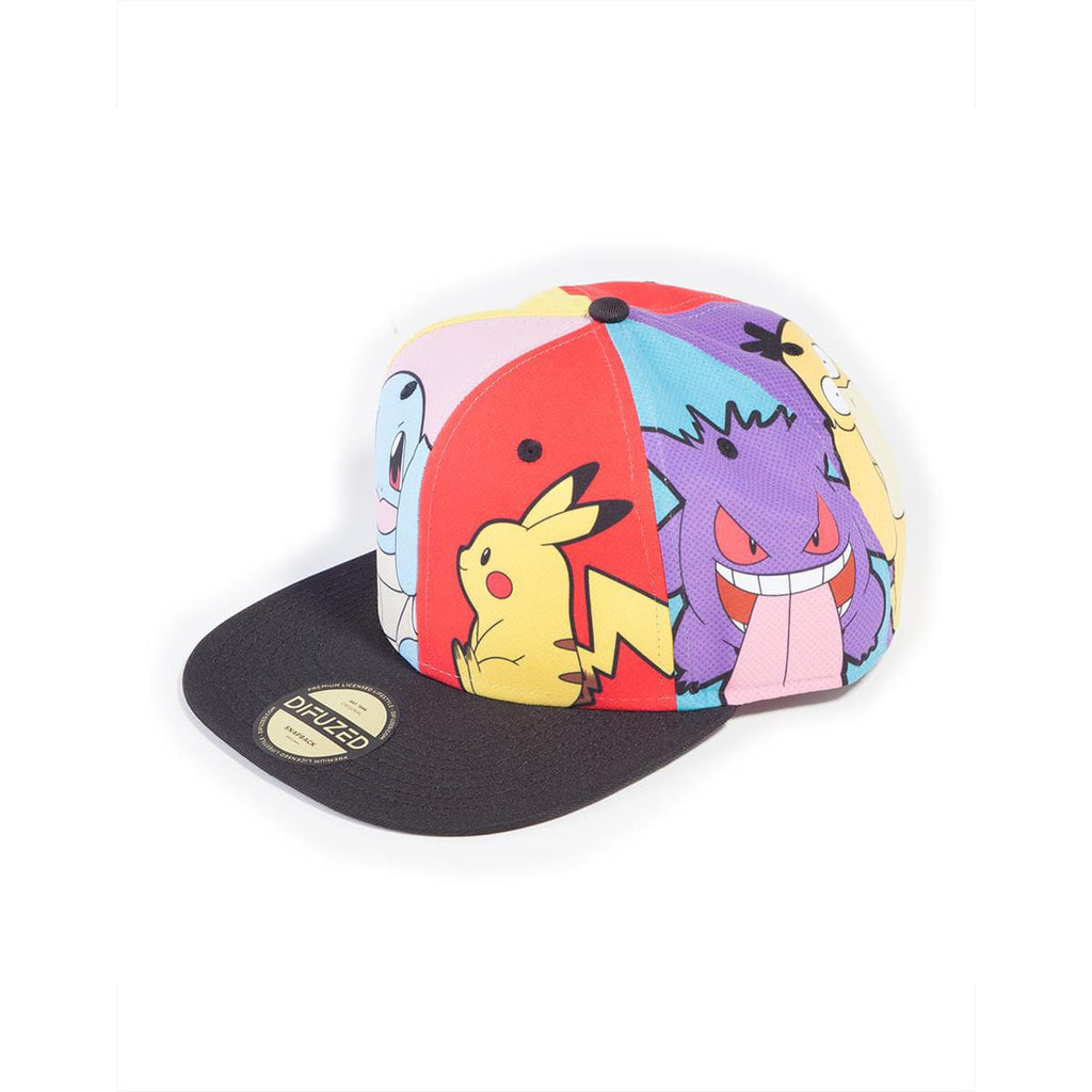 Product image Pokémon Snapback Cap Multi Pop Art
