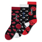 Product image Naruto Socks Sasuke, Kakashi, Itachi 3-Pack 39-42