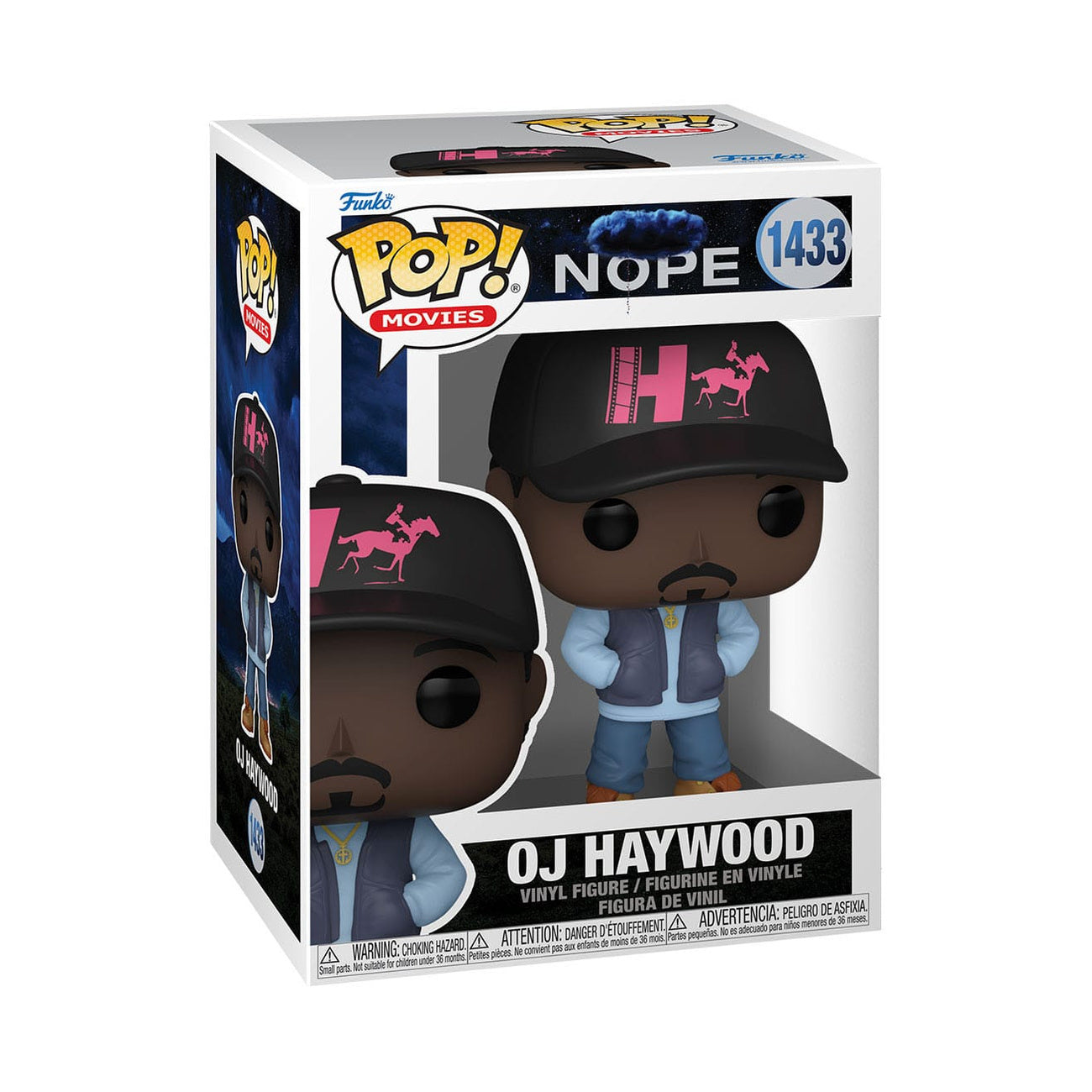 Product image Jordan Peele POP! Movies Vinyl Figure NOPE - OJ Haywood 9 cm