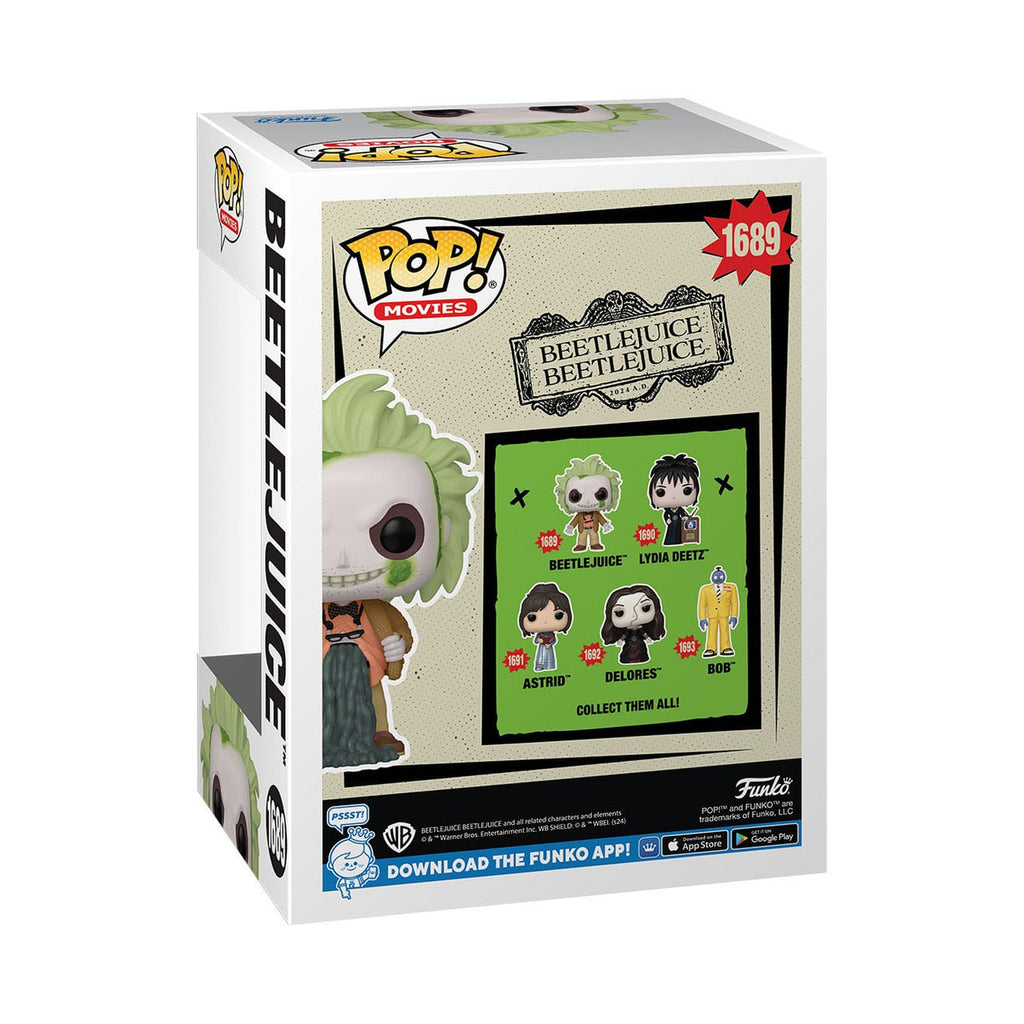 Product image Beetlejuice 2 POP! Movies Vinyl Figure Beetlejuice w/ Chase 9 cm Assortment (6)