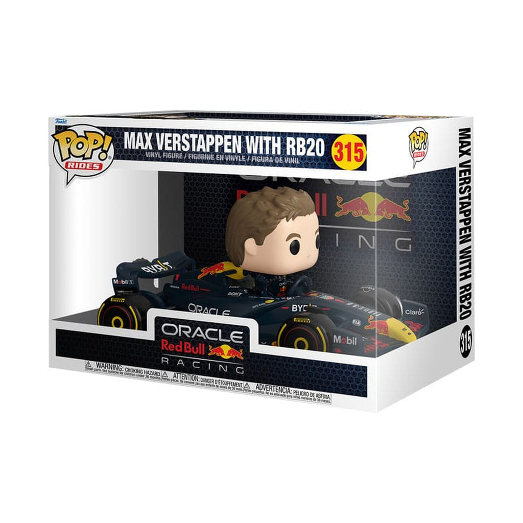 Product image Formula 1 POP! Rides Super Deluxe Vinyl Figure RB – Verstappen w/ RB20 15 cm