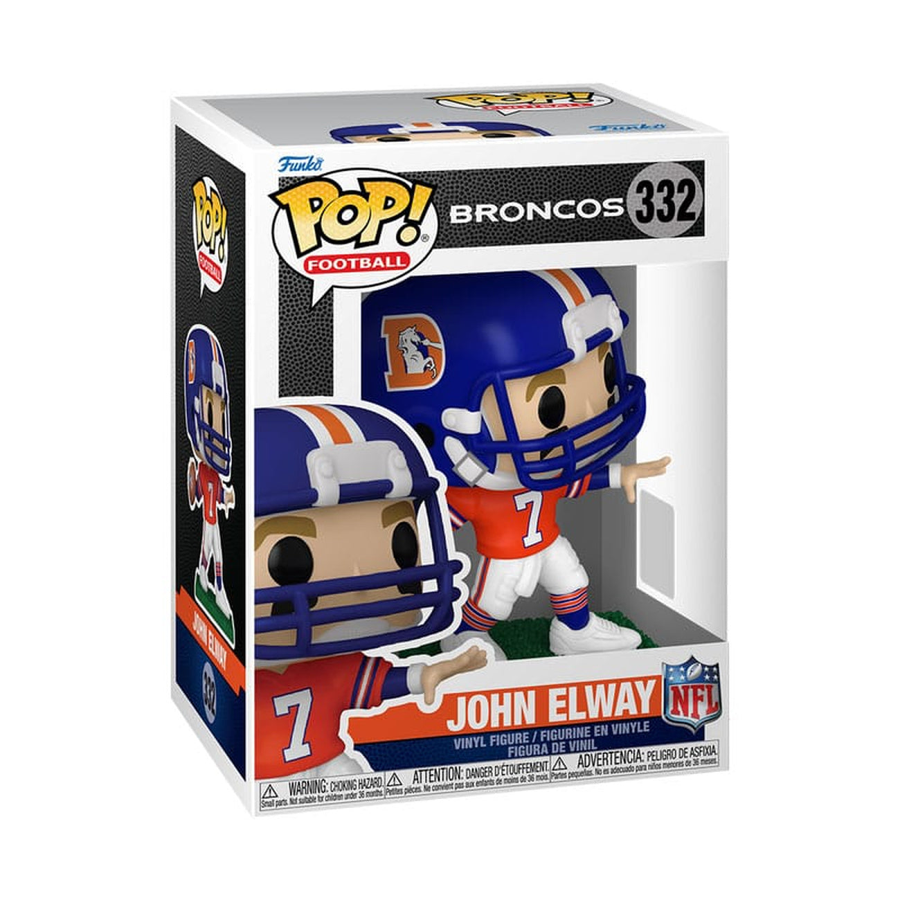 Product image NFL: Legends POP! Sports Vinyl Figure Legends - John Elway (Broncos) 9 cm