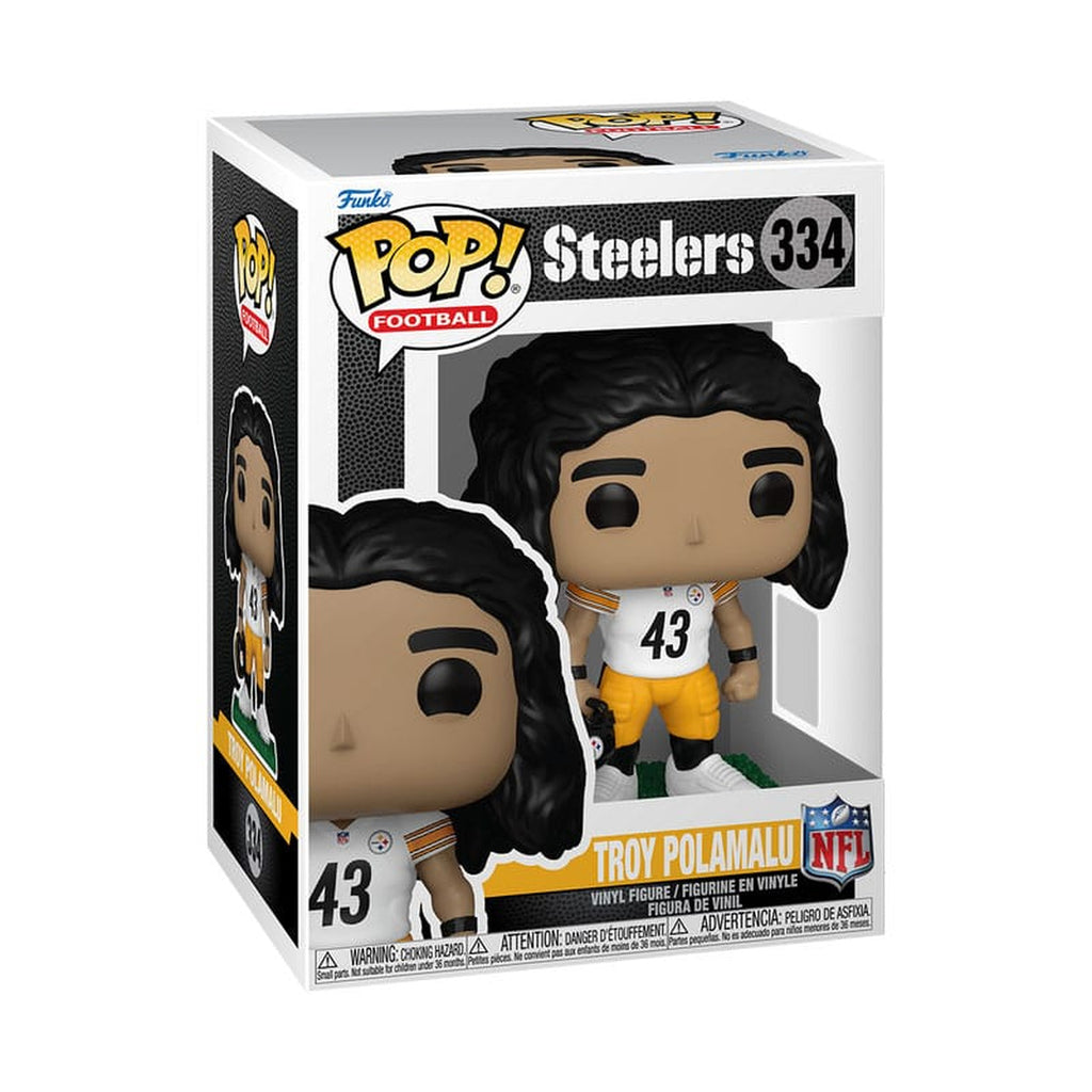 Product image NFL: Legends POP! Sports Vinyl Figure Legends – Troy Polamalu (Steelers) 9 cm