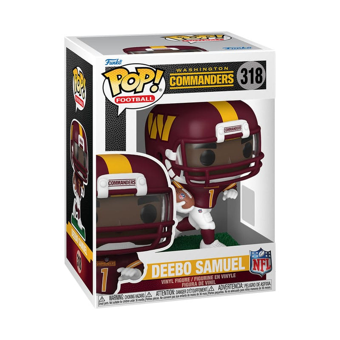 Product image NFL: Legends POP! Sports Vinyl Figure 49ers - Deebo Samuel (new) 9 cm