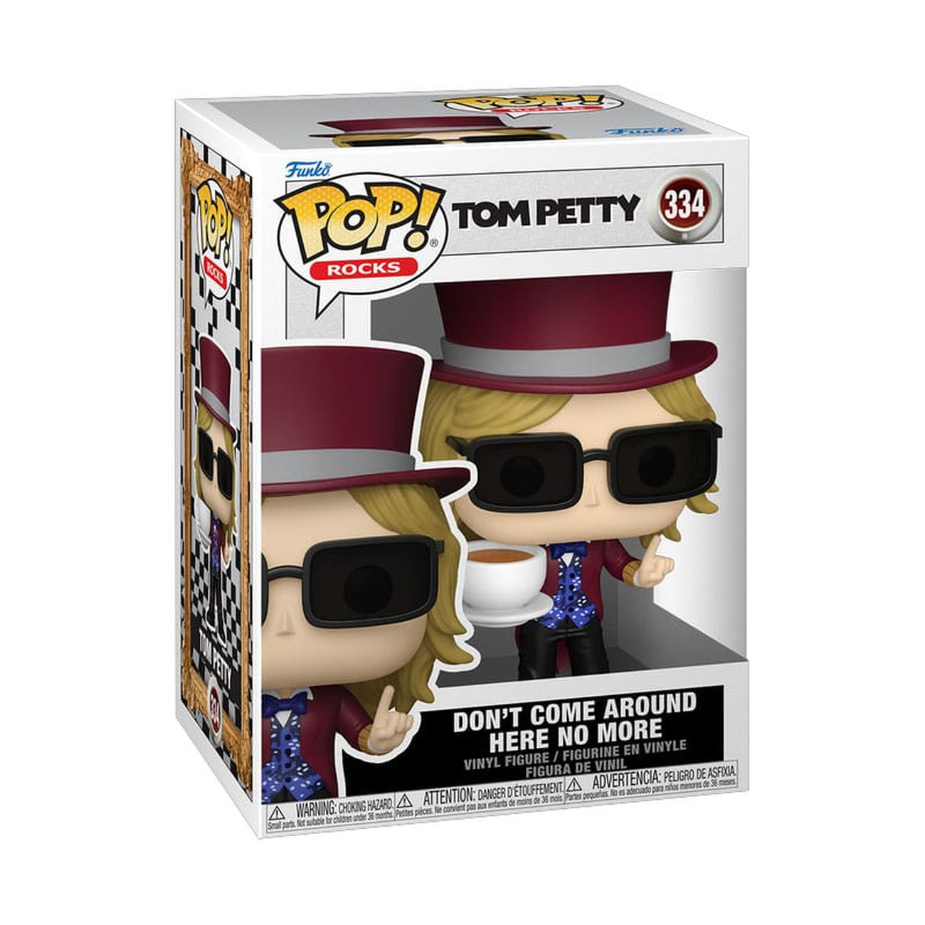 Product image Tom Petty POP! Rocks Vinyl Figure Don't Come Around Here No More 9 cm