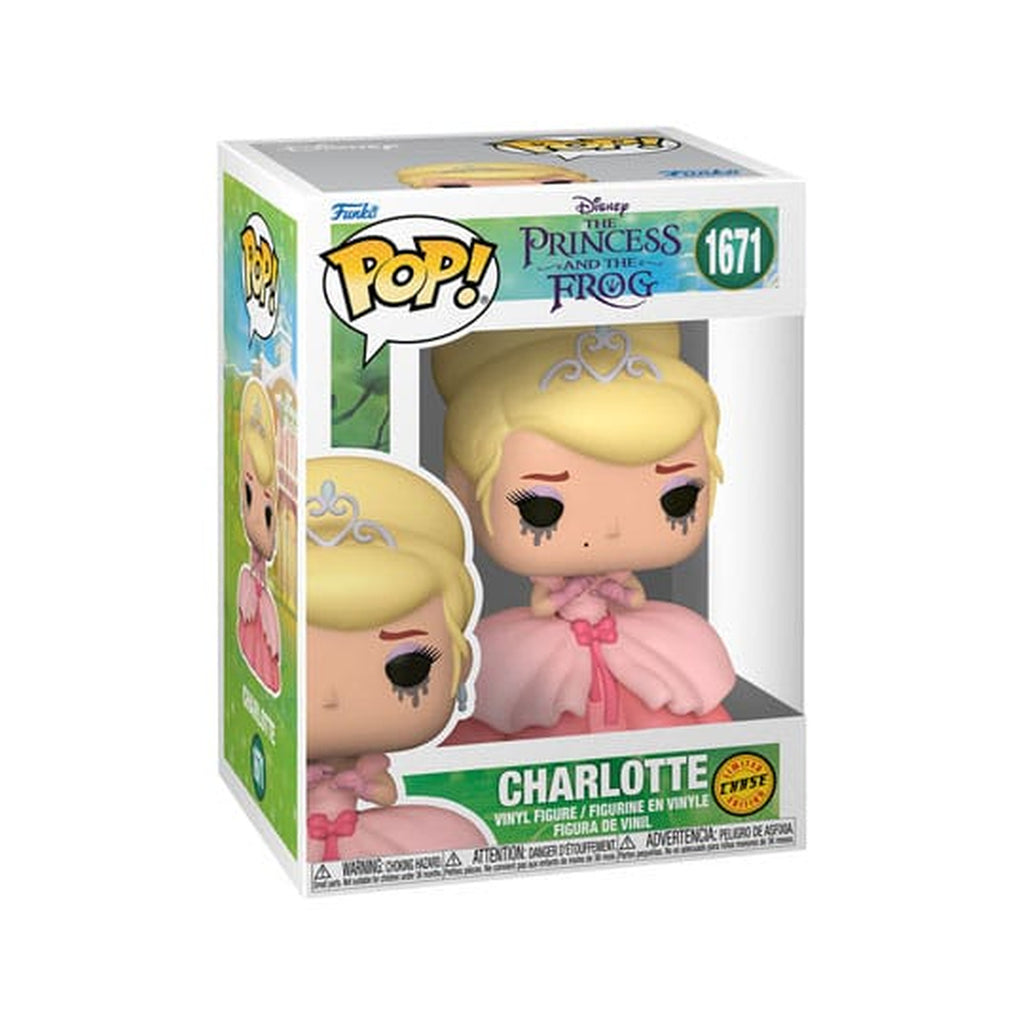 Product image The Princess and the Frog POP! Vinyl Figures Charlotte w/Chase 9 cm Assortment (6)