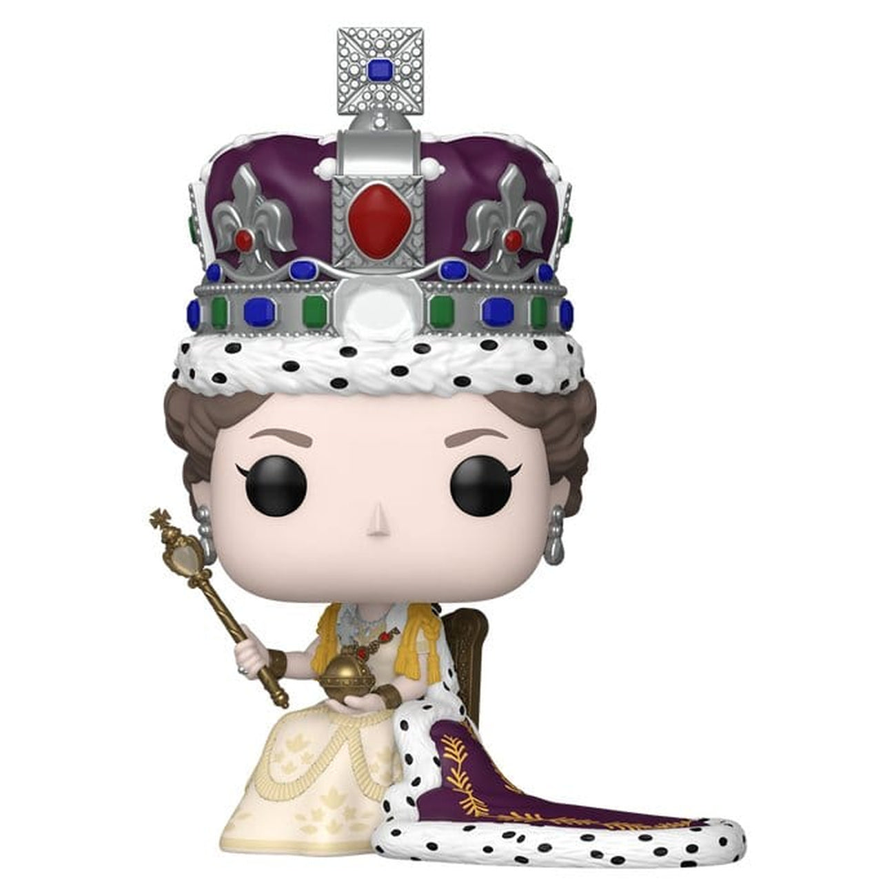 Product image Queen Elizabeth II POP! Premium Vinyl Figure 100th - Queen Elizabeth II (Coronation) 9 cm