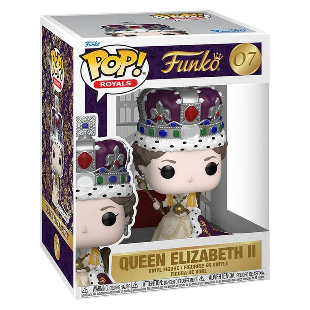 Product image Queen Elizabeth II POP! Premium Vinyl Figure 100th - Queen Elizabeth II (Coronation) 9 cm