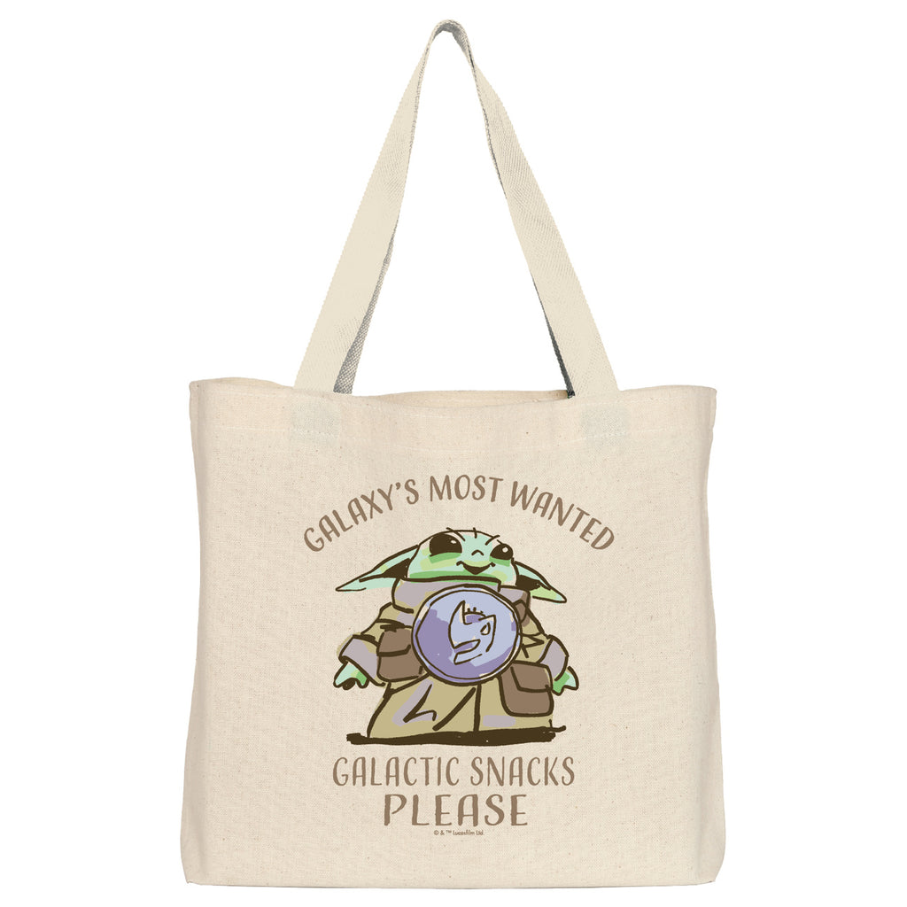 Product image Grogu Galactic Snacks Tote Bag - Star Wars The Mandalorian and Grogu