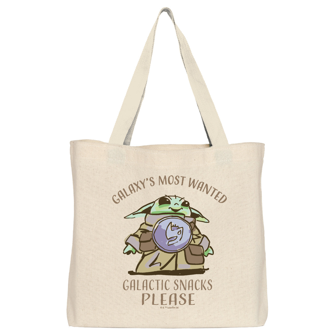 Product image Grogu Galactic Snacks Tote Bag - Star Wars The Mandalorian and Grogu