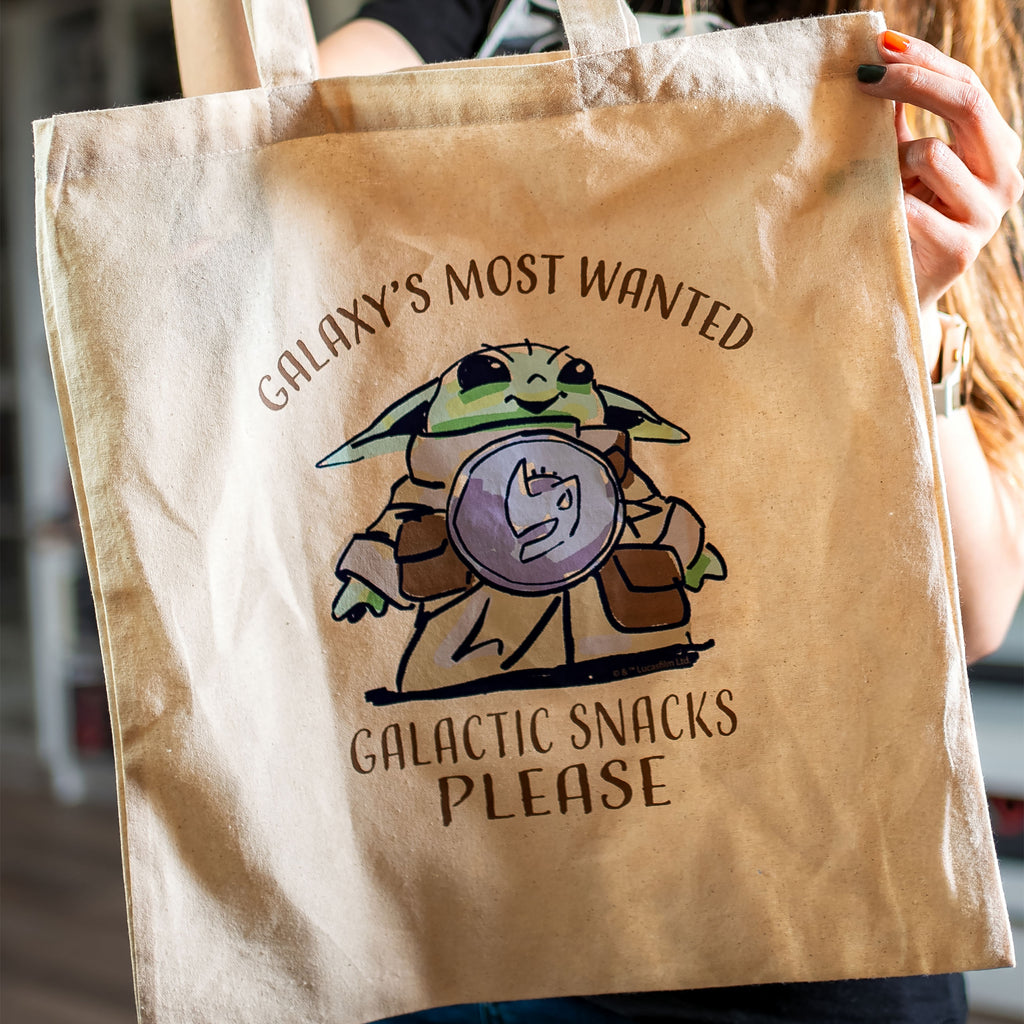 Product image Grogu Galactic Snacks Tote Bag - Star Wars The Mandalorian and Grogu