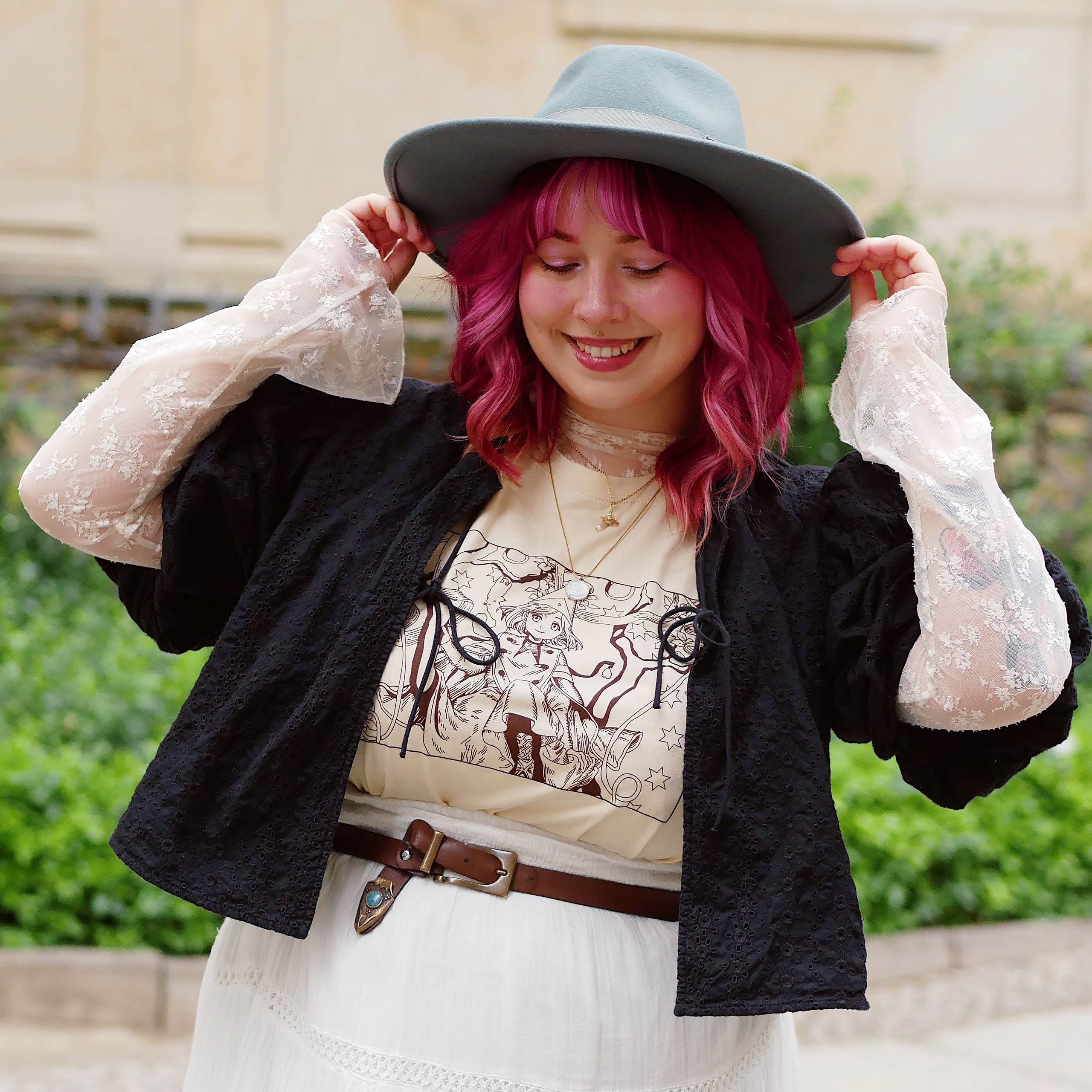 Product image Beige T-shirt for Coco and Atelier of Witch Hat fans