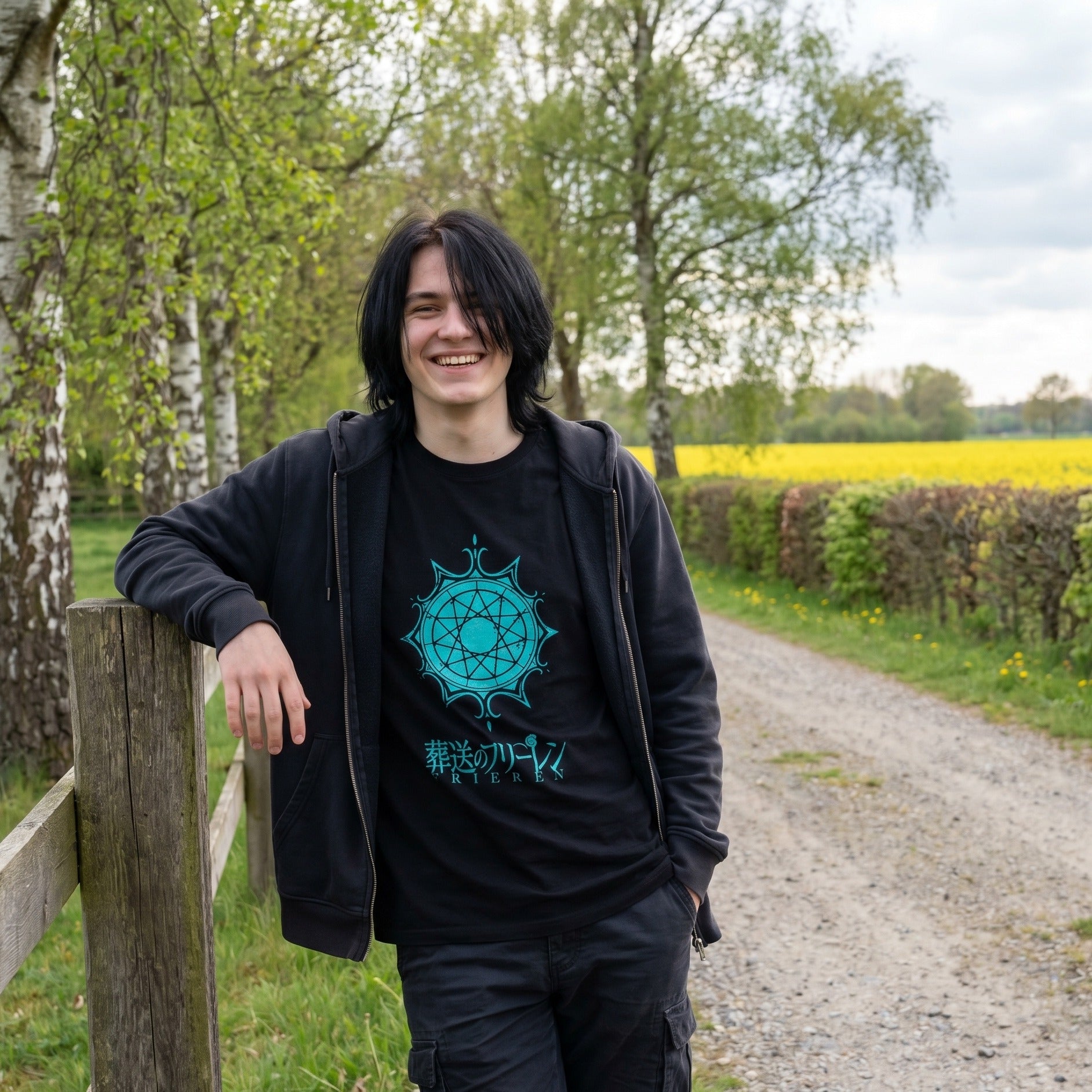 Product image Frieren - Symbol T-Shirt Black