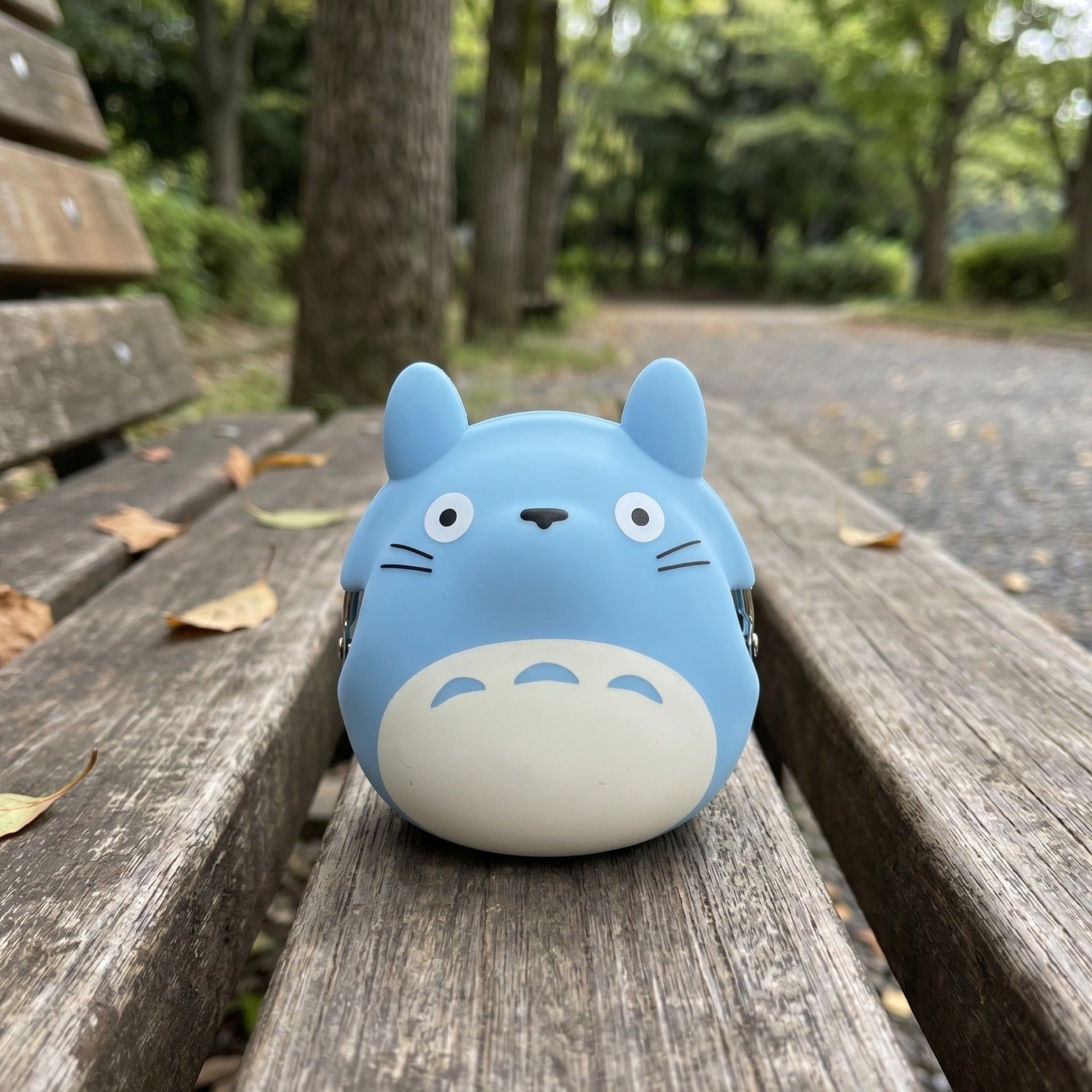 Product image My Neighbor Totoro Mini Wallet Totoro blue 9 cm