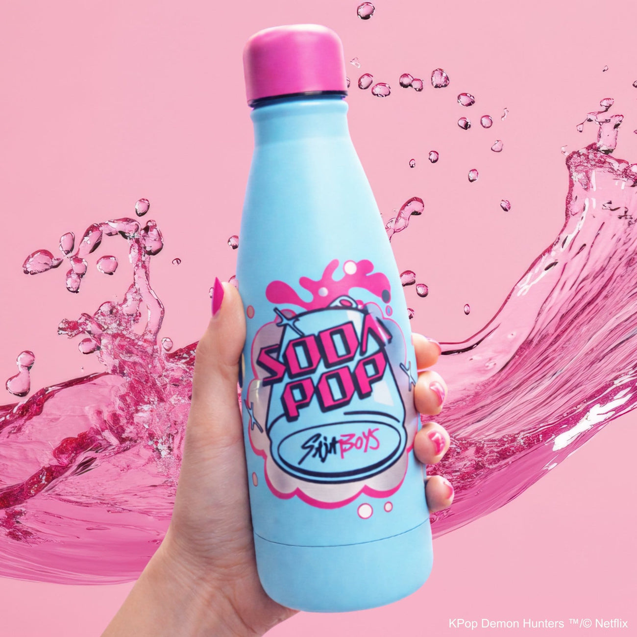 Product image KPop Demon Hunters Mini Water Bottle Soda Pop