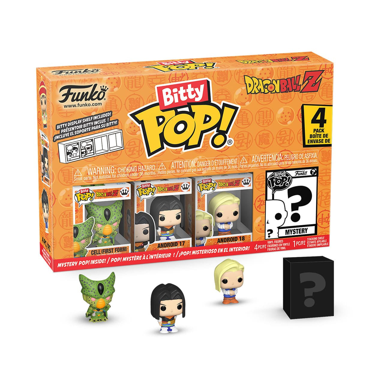 Product image Dragon Ball Bitty POP! Vinyl Figures 4-Pack Series 2 (2.5 cm)