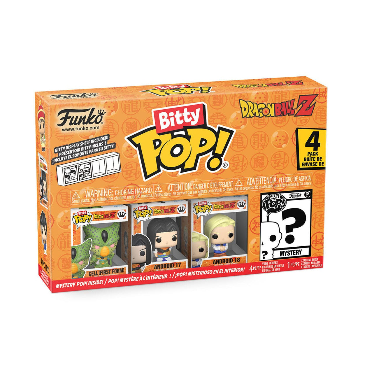 Product image Dragon Ball Bitty POP! Vinyl Figures 4-Pack Series 2 (2.5 cm)