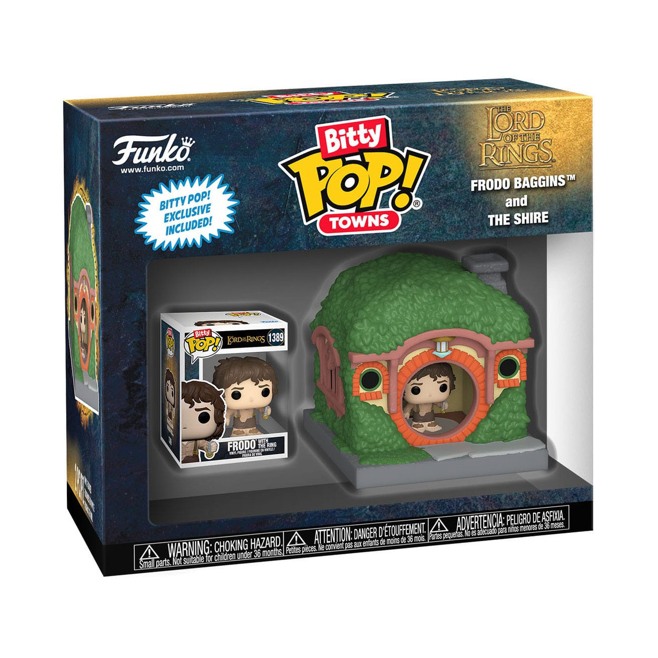 Product image The Lord of the Rings Bitty POP! Town Vinyl Figure Frodo at the Shire