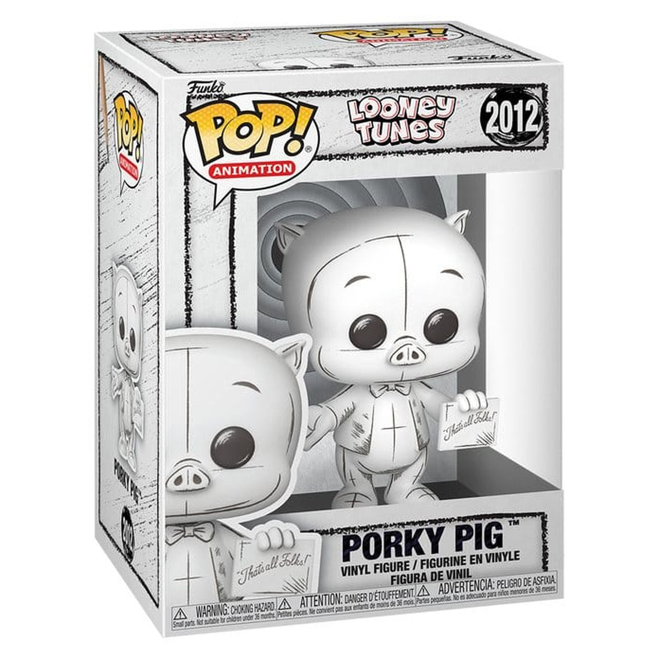 Product image Looney Tunes POP! Animation Vinyl Figure Porky Pig? 9 cm