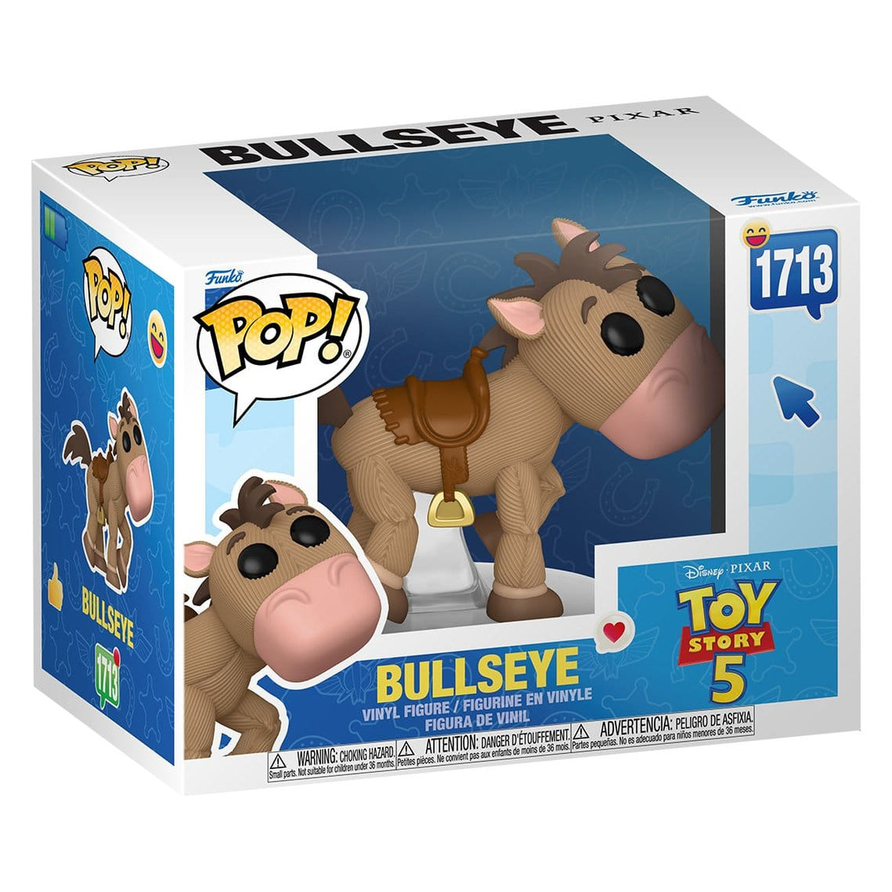 Product image Toy Story 5 POP! Premium Vinyl Figure Bullseye 9 cm