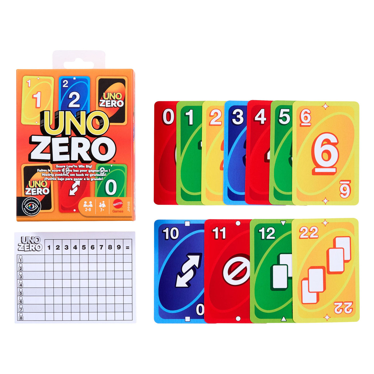 Product image UNO Zero Card Game